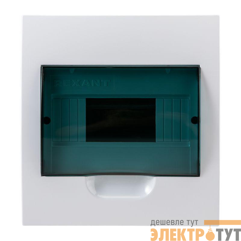 Бокс ЩРВ-П-8 IP41 пластик. бел. Rexant 11-0208