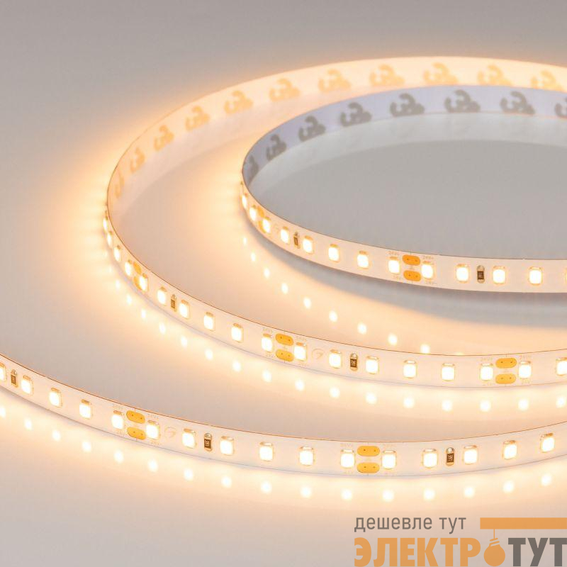 Лента светодиодная UL-A120-8mm 24В Warm 2400К 9.6Вт/м IP20 (7 лет) (уп.5м) Arlight 042299