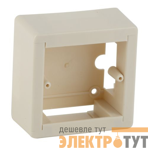 Коробка установочная универсальная под кабель-канал КУК 88х88х44мм бел. IP20 Эра Б0047293