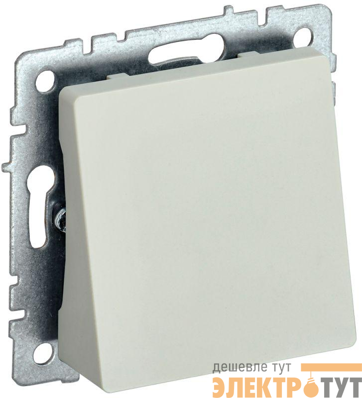 Вывод кабеля BRITE МВ10-БрКр механизм беж. IEK BR-VK10-0-K10