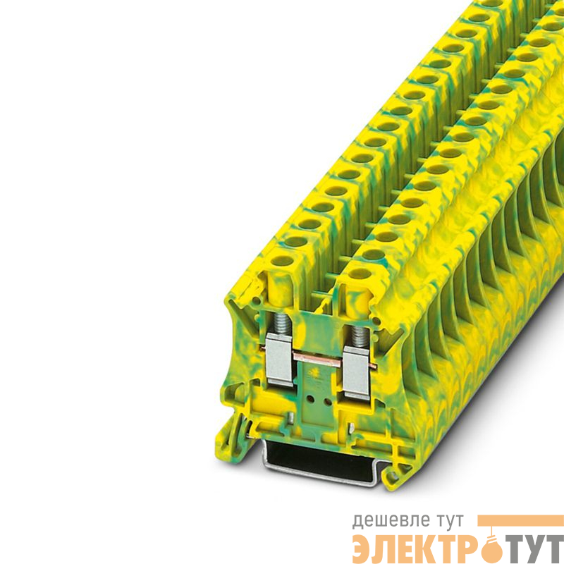 Клемма заземляющая КНВ 6-2-PE СТЭЗ 11000022
