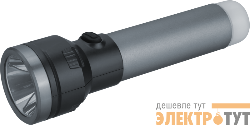 Фонарь светодиодный ручной 95 708 NPT-CP29-ACCU пласт. 1LED 3Вт+4LED 1Вт Li-Ion 3.7В 2реж IPX4 NAVIGATOR 95708