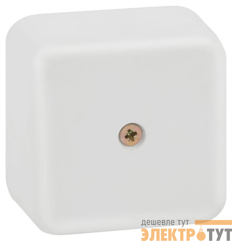 Коробка распаячная 50х50х20мм без клеммы IP40 бел. BS-W-50-50-20 Эра Б0058701
