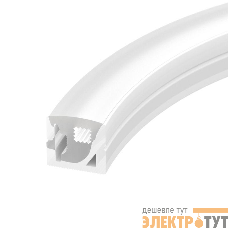 Профиль силиконовый WPH-FLEX-1616-SIDE-S11-50m WHITE силикон (уп.50м) Arlight 040831(1)