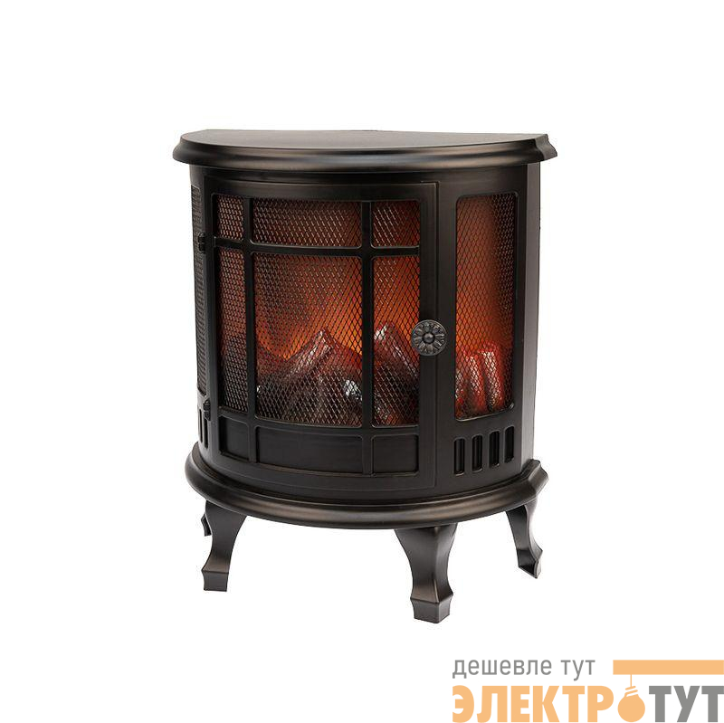 Камин светодиодный "Винтаж мини" 24.8х12.7х30см эффект живого огня USB и элементы питания 3хC (не в компл.) черн. Neon-Night 511-022