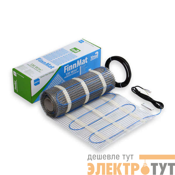 Комплект "Теплый пол" (мат) 130Вт/кв.м FinnMat 195Вт 1.5кв.м 2 жилы ENSTO EFHFM130.15 изображение