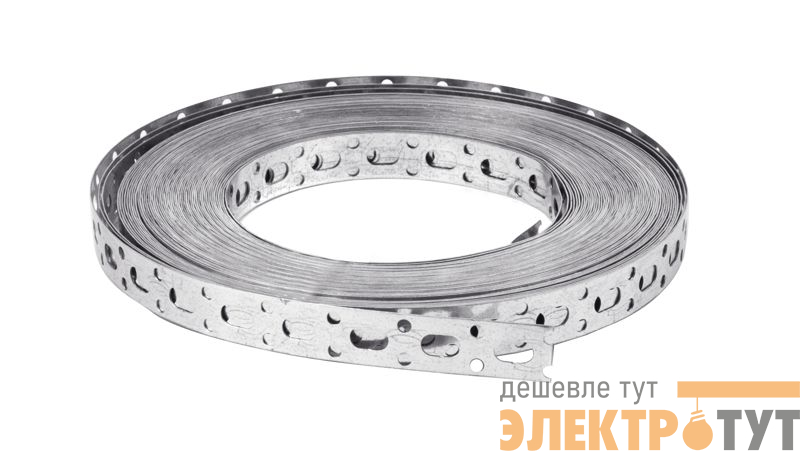 Лента монтажная перфорир. 17х0.6мм (уп.25м) DKC CM610040