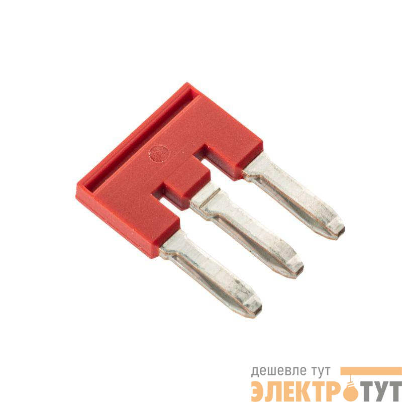 Перемычка вставная для клемм на 2.5кв.мм 3-х полюсная DKC SBF-3-5