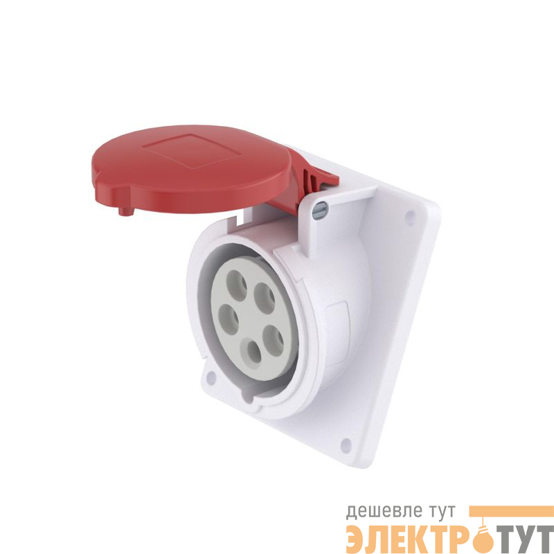 Розетка СП 32А 400В 5п 3P+E+N IP44 с наклоном DKC DIS4133267
