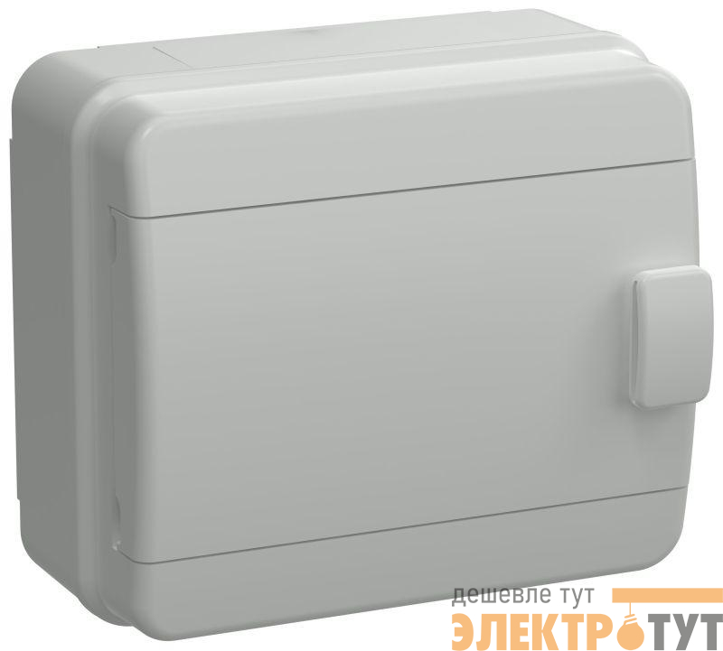 Корпус КМПн-8 TEKFOR IP65 сер. непрозр. дверь пластик. IEK TF5-KP73-N-08-65-K03-K03