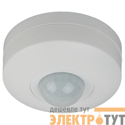 Датчик движения MD 07 потолочный 1200Вт 6м Эра Б0043812