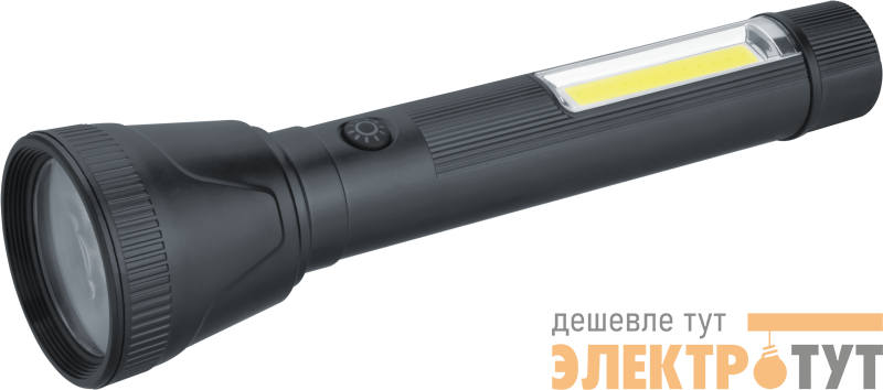 Фонарь светодиодный ручной 95 738 NPT-CP30-ACCU пласт. 1LED 4Вт+1COB 2Вт Li-Ion 3.7В 4реж IPX2 NAVIGATOR 95738