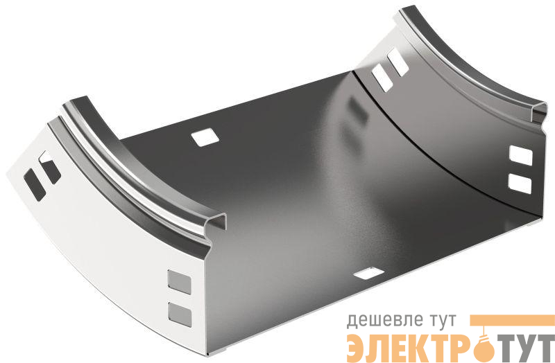 Угол для лотка плавный 45град. 300х80 В10 ESCA IEK CPV51-0-45-080-300