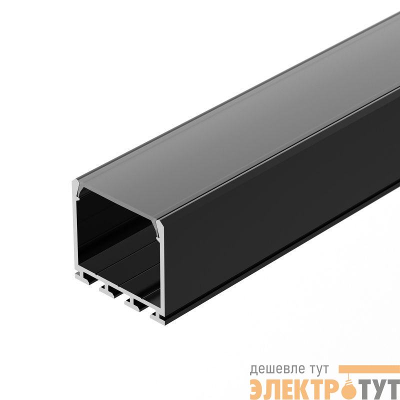 Профиль L3000 PLS-LOCK-H25-3000 анодир. алюм. черн. Arlight 044847