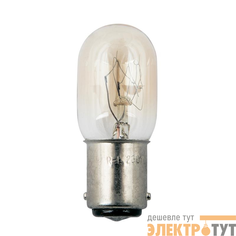Лампа накаливания IL-F22-CL-15/BA15D для швейных машин Uniel UL-00010984