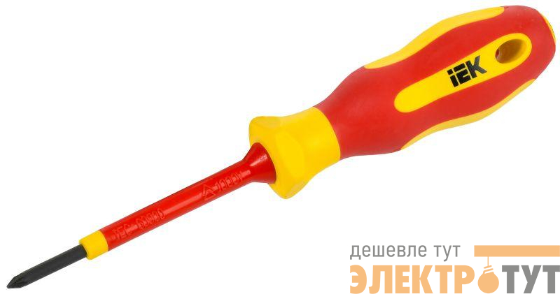 Отвертка диэлектрическая PH0х60 Т2 ARMA2L 5 IEK A2L5-SC30-T2-PH-00-060