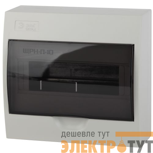 Бокс навесной ЩРН-П-10 10мод. IP41 пластик SIMPLE NO-box_simple-plastic_10_surface BOXS10 Эра Б0041524