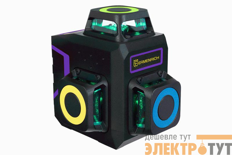 Уровень лазерный PRO LV50 фиолет. Ermenrich 84086