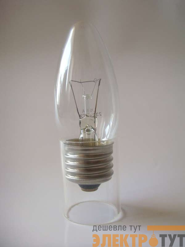 Лампа накаливания ДС 60Вт E27 (верс.) Лисма 327301200