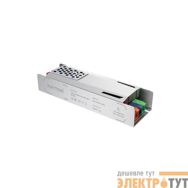 Блок питания PSL013 24В 100Вт IP20 QRT Maytoni 821006