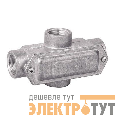 Коробка ответвительная 171х78х71мм 4 ввода М50х1.5 IP55 алюм. DKC 6430-50