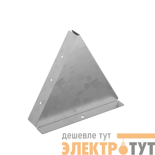 Заглушка для крышки двускатной осн.300 сталь цинк-ламель DKC SKH203HDZL