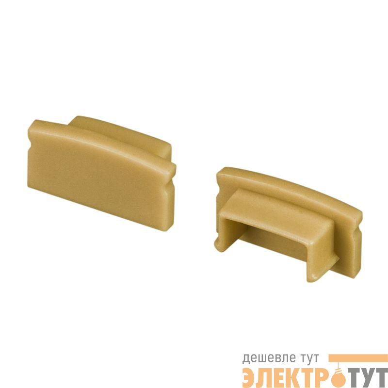 Заглушка LINE-1708 GOLD глухая пластик Arlight 039994