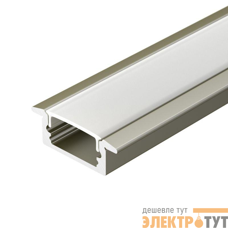 Профиль LINE-2308-F-2000 ANOD OLIVE GREY L2000 алюм. Arlight 038440