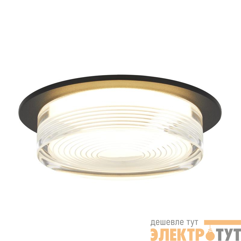 Спот Zoro GX53х1 15Вт IP20 Voltega VGL7134DLB-01B