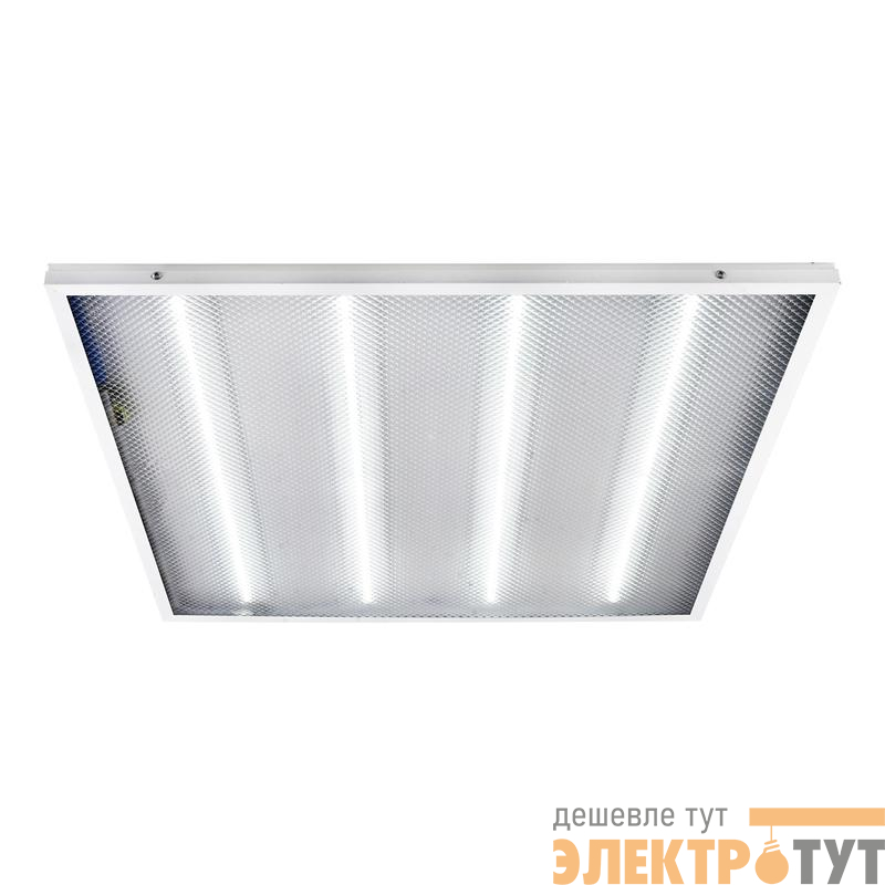 Светильник светодиодный PPL 595/U-E1 PRISMA 36Вт 4000К с БАП 1час (кнопка "тест") IP40 ДВО/ДПО универсальный панель JazzWay 5050068