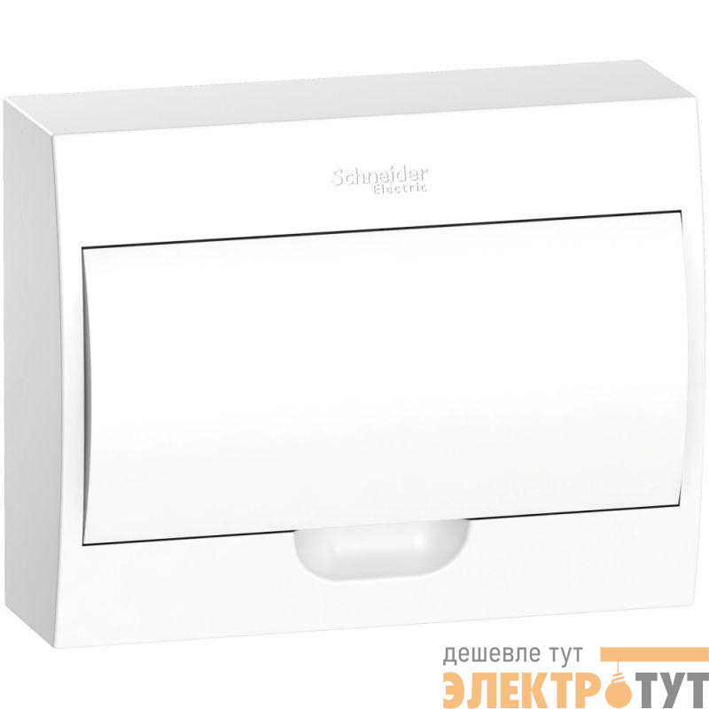 Бокс навесной ОП City9 Box 1 ряд 12мод IP40 IK07 63А 2 клеммы с бел. дверцей SE EZ9E112P2SRU