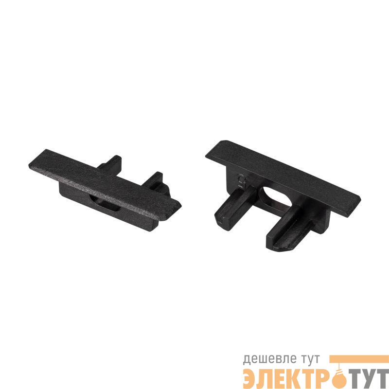 Заглушка для MIC-FS с отверстием пластик черн. Arlight 040124