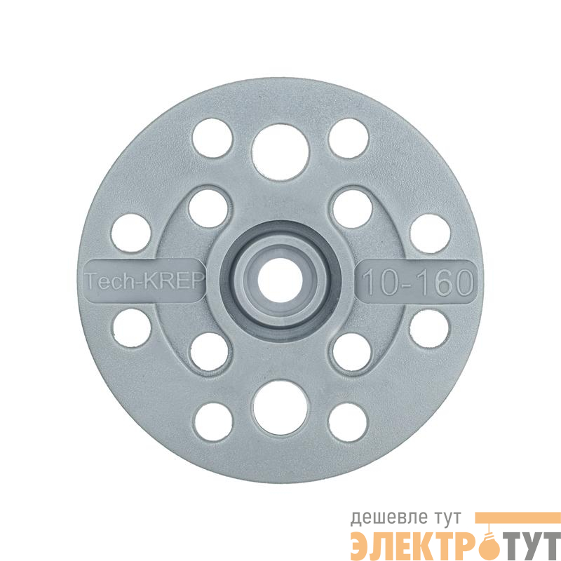 Дюбель для теплоизоляции с пласт. гвоздем 10х160 (уп.50шт) Tech-KREP 138607