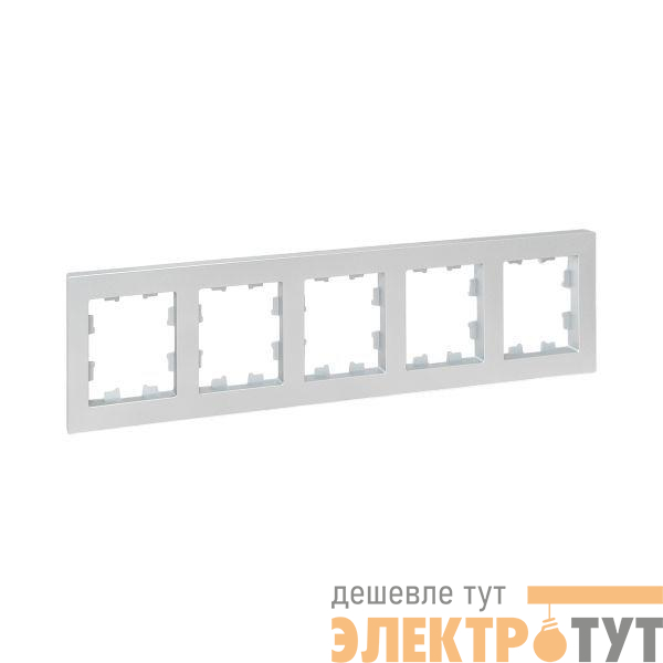 Рамка 5-м Эпика пластик алюм. EKF UP1-FPA-05