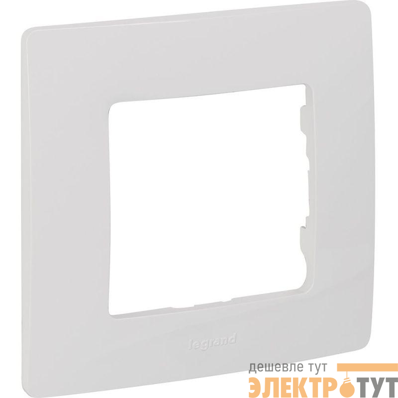 Рамка 1-м Etika бел. IEK 672501