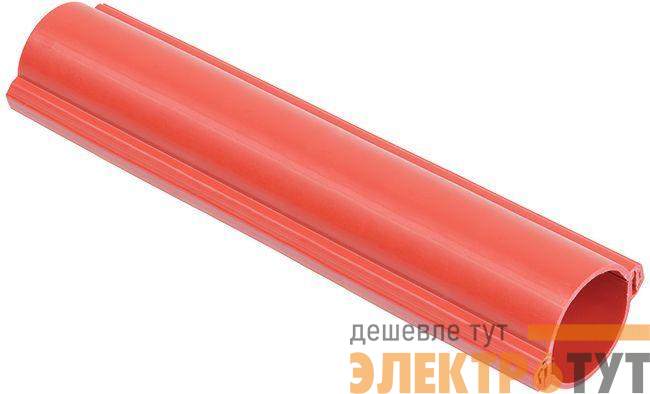 Труба гладкая ПЭНД жесткая разборная d160мм красн. (дл.3м) IEK CTR30-160-K04-003