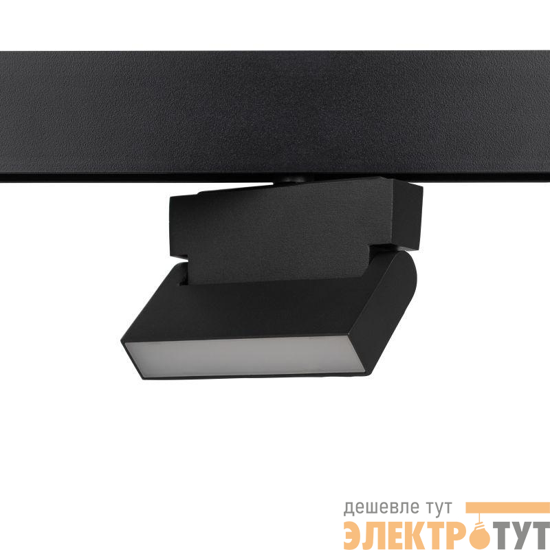 Светильник светодиодный трековый TRM20-2-12-6W3K-B 6Вт 3000К заливающ. свет для магнитн. системы NOVA 48В черн. Эра Б0054804