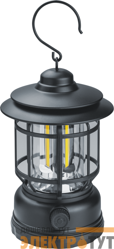 Фонарь светодиодный кемпинговый 93 887 NPT-CA25-ACCU 3COB 6Вт li-ion 1.2А.ч димм. NAVIGATOR 93887