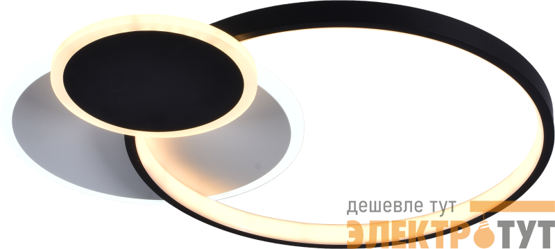 Светильник светодиодный Julia 6080-108 52Вт 4000К-6000К потолочн. модерн с пультом Rivoli Б0052414