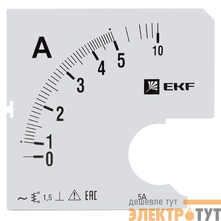 Шкала сменная для A961 5/5А-1.5 PROxima EKF s-a961-5