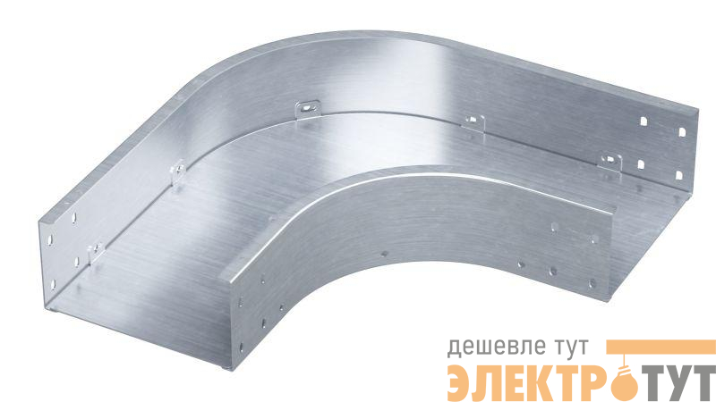 Угол для лотка горизонтальный 90град. 200х50 1.2мм в компл. с крепежн. элемент. DKC SDN520K