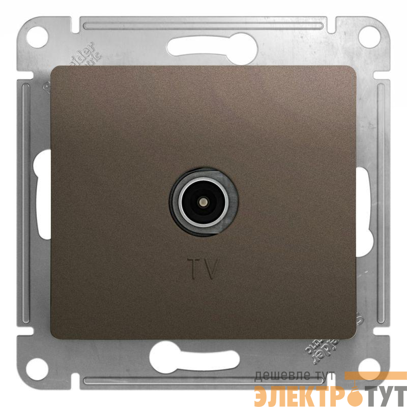 Механизм коннектора TV антенны Glossa шоколад SchE GSL000893
