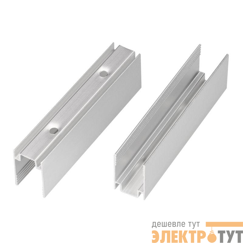 Держатель AURORA-1608-CLIP ANOD алюм. Arlight 039356