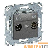 Механизм розетки СП R-TV-SAT Unica Top SchE MGU5.455.12ZD