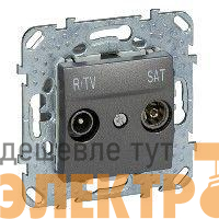 Механизм розетки СП R-TV-SAT Unica Top SchE MGU5.455.12ZD