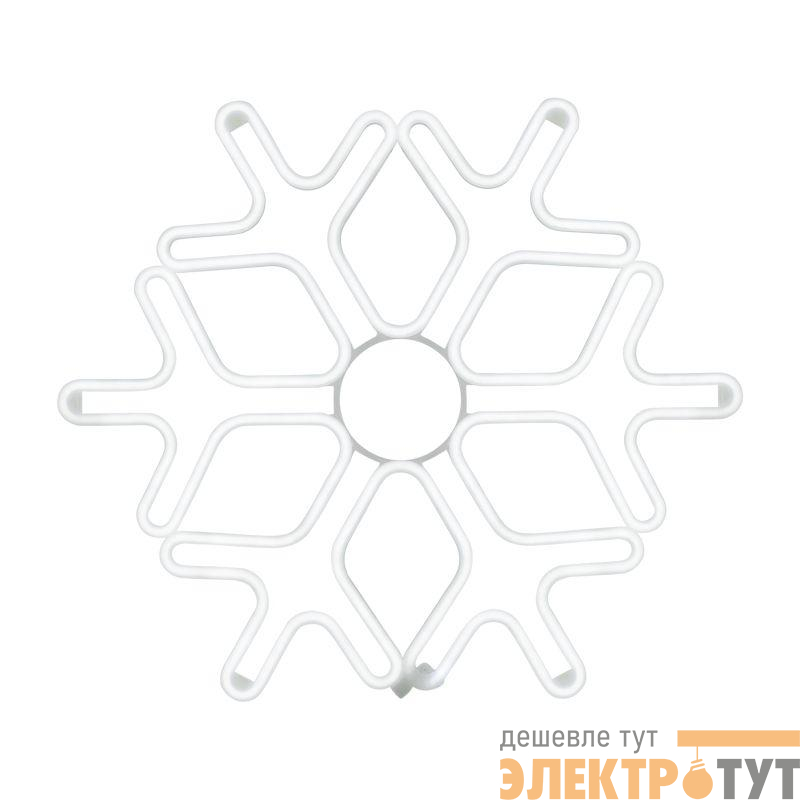 Фигура светодиодная "Снежинка" 60х60см LED син. 42Вт IP65 гибкий неон Neon-Night 501-343