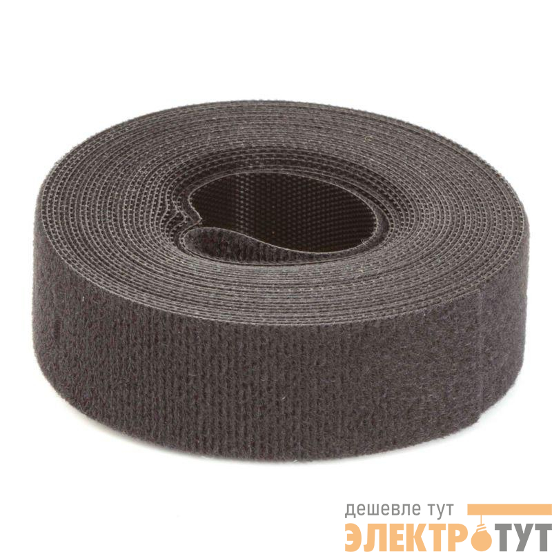 Лента-липучка 9.5х22800мм черн. (рулон) DKC 2823X10BL