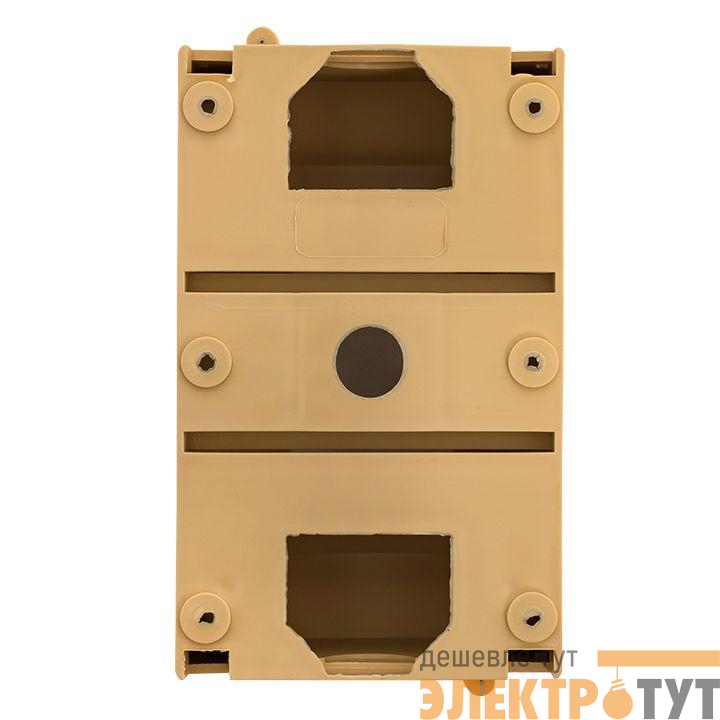 Бокс КМПН 1/4 светл. дерево инд. штрих-код PROxima EKF pbm40-n-4-light