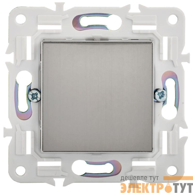 Заглушка с суппортом SKANDY SK-C01N никель IEK SK-PL10-K50
