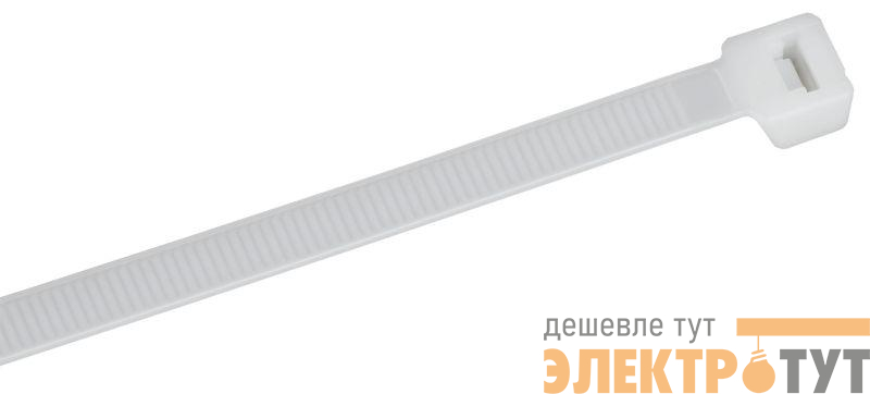 Хомут 8.8х400мм P6.6 стандартный бел. (уп.100шт) IEK UHH30-D088-400-100-K01